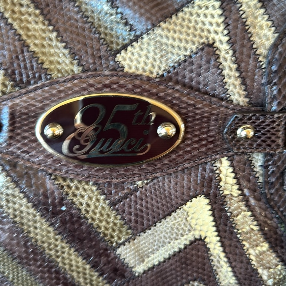 Gucci python hobo bag - Picture 3 of 11